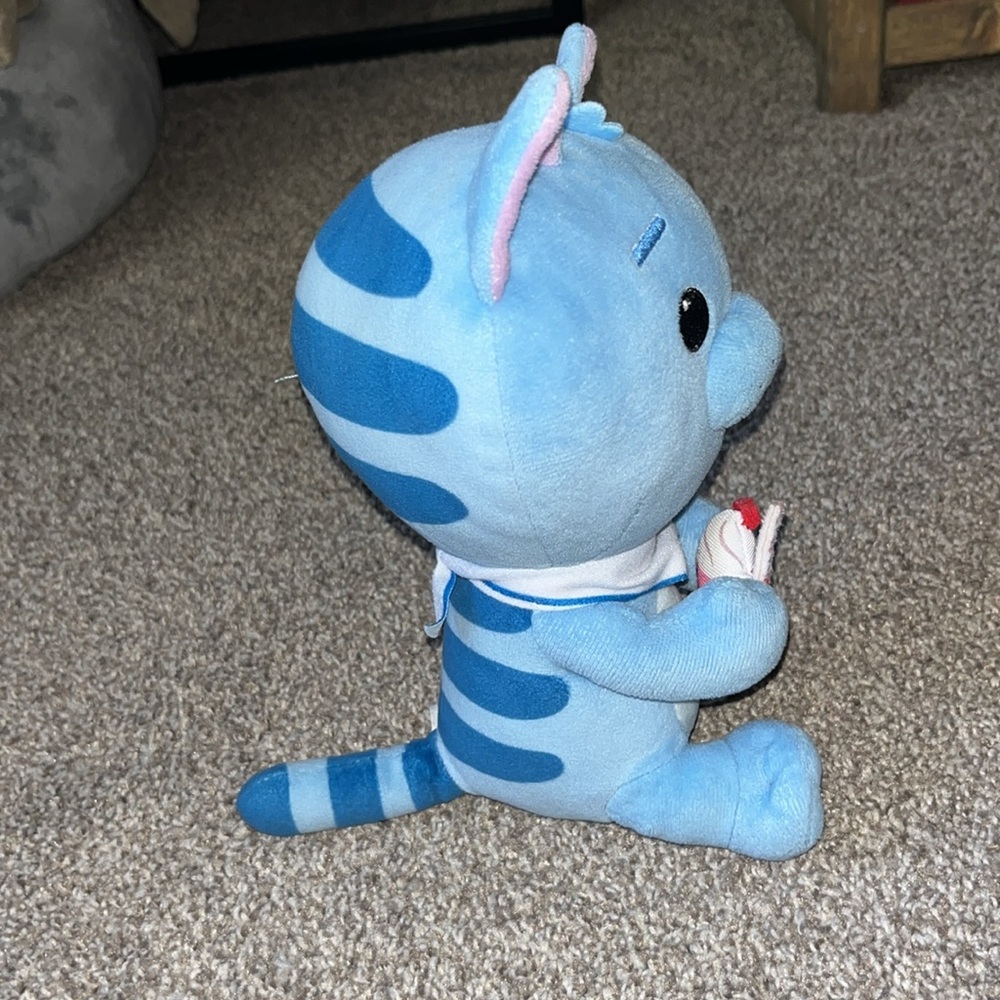 Disney Store Wreck It Ralph Breaks Internet Kitty Cat Milkshake Plush Stuffed - Picture 4 of 8